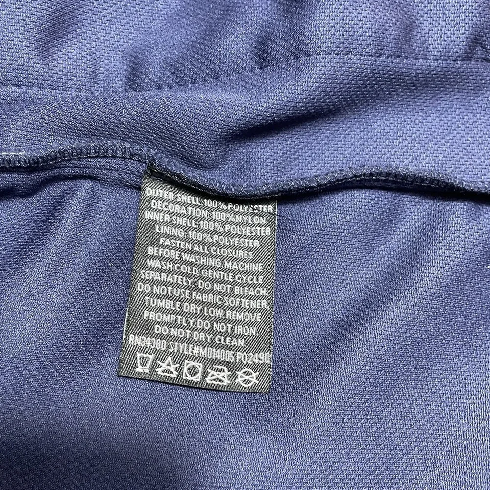 HOOK & TACKLE Air/X Tech Fish Gear Men's XL Blue Jacket‎ Huge Pockets Front